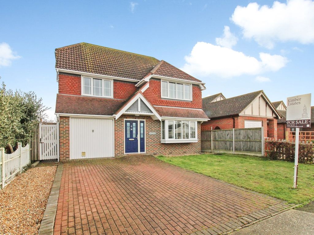 4 bed detached house for sale in Lawrence Gardens, Herne Bay CT6, £515,000