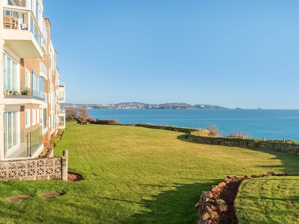3 bed flat for sale in Cliff House Cliff Road, Paignton, Devon TQ4, £350,000