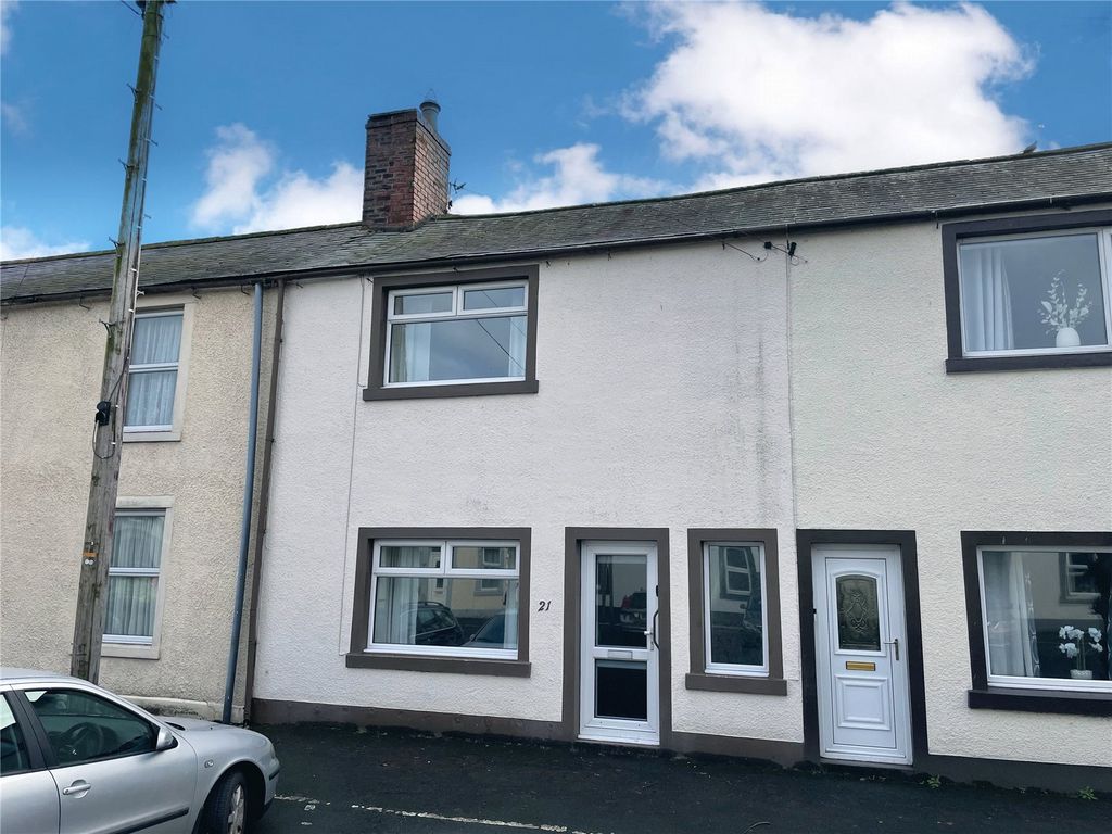 2 bed terraced house for sale in Esk Street, Longtown, Carlisle CA6, £105,000