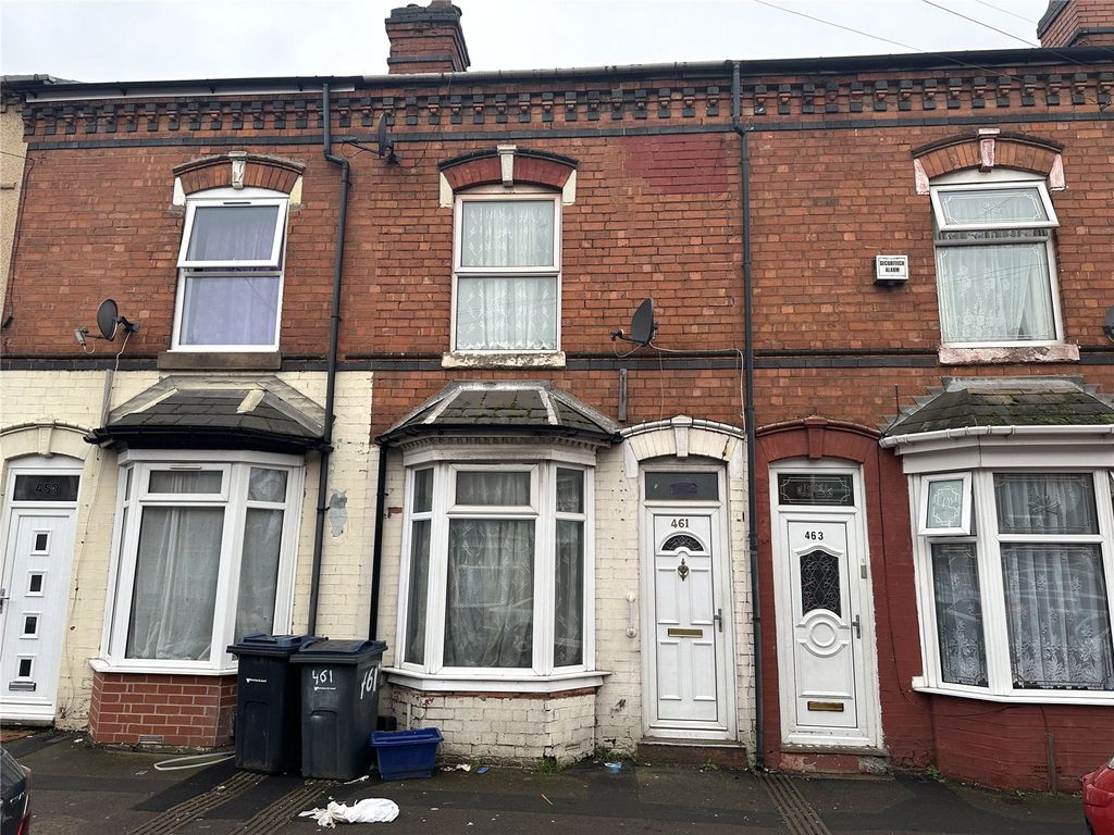 2 bed terraced house for sale in Charles Road, Small Heath, Birmingham, West Midlands B9, £160,000