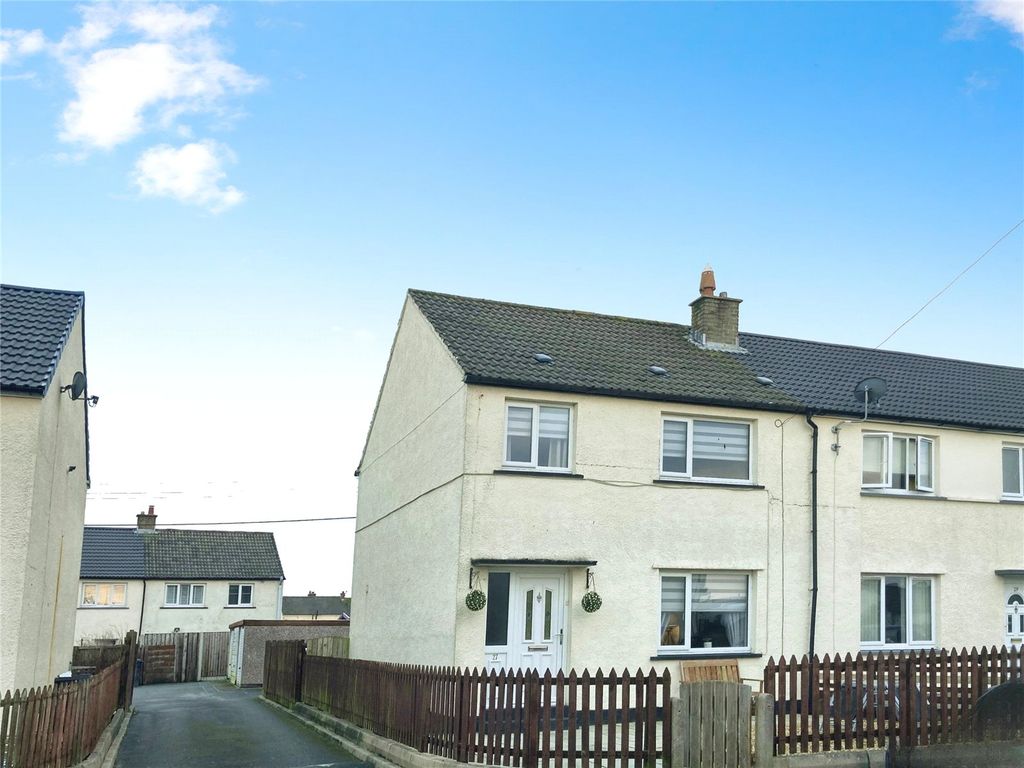 3 bed end terrace house for sale in Meadow Road, Wigton, Cumbria CA7, £120,000