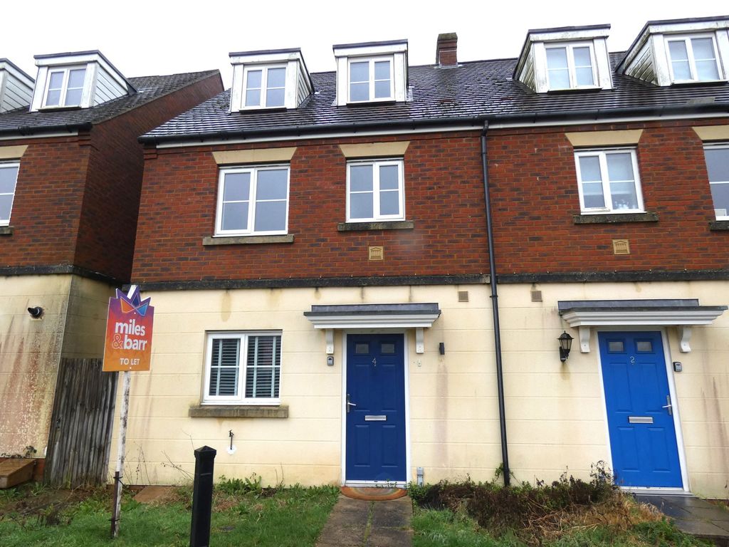 4 bed terraced house to rent in Intelligence Walk, Ashford TN23, £1,550 pcm