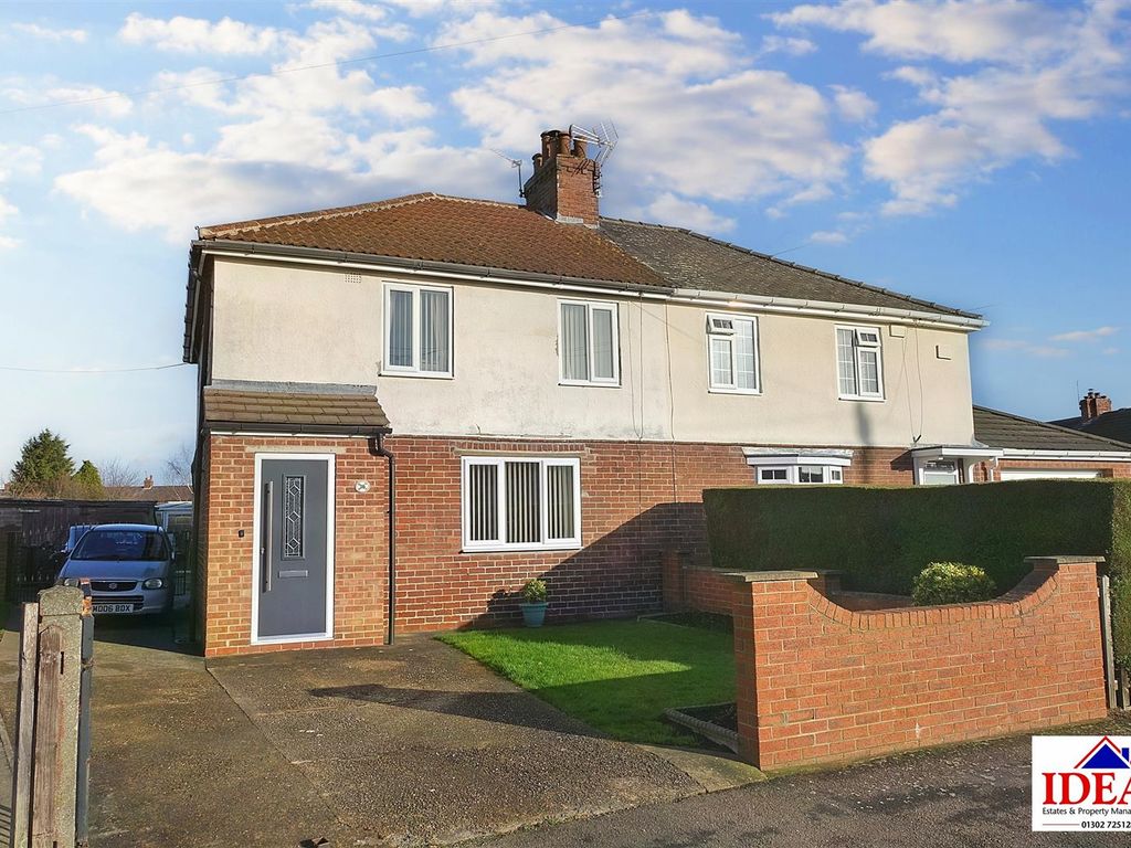 3 bed semi-detached house for sale in Birch Avenue, Skellow, Doncaster DN6, £134,950