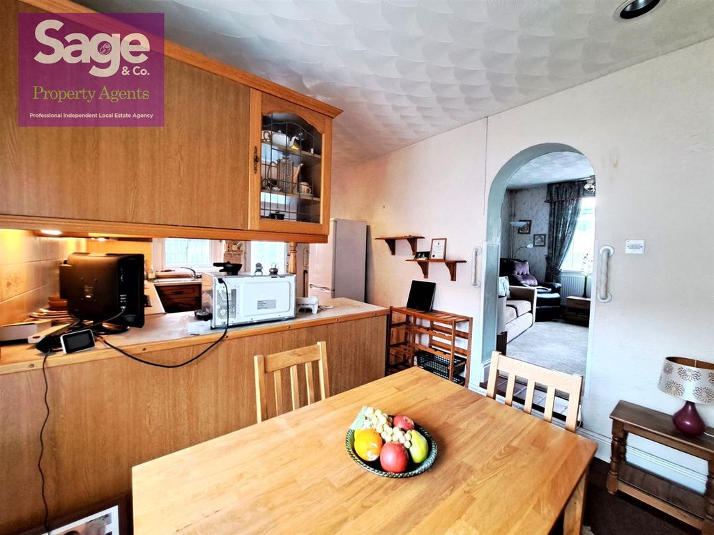 3 bed terraced house for sale in Stanley Street, Cwmfelinfach, Ynysddu NP11, £180,000