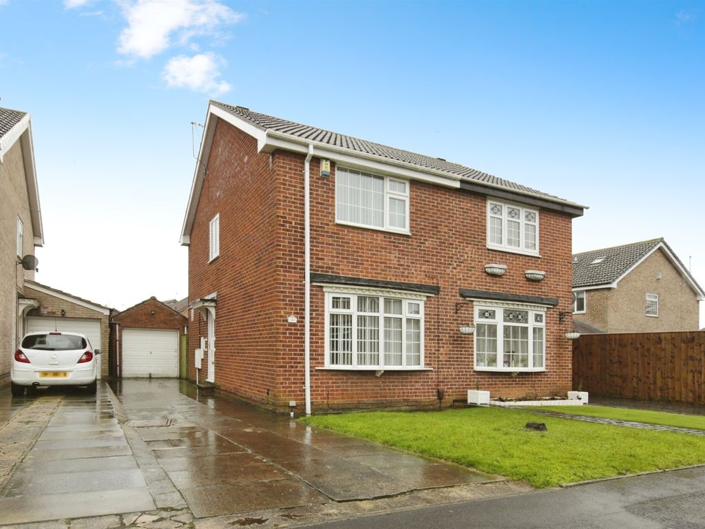 2 bed semi-detached house for sale in Shildon Close, Billingham TS23, £150,000