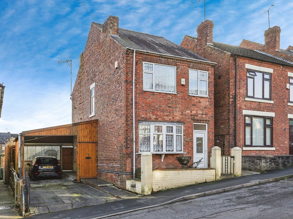 3 bed detached house for sale in Milward Road, Loscoe, Heanor DE75, £190,000