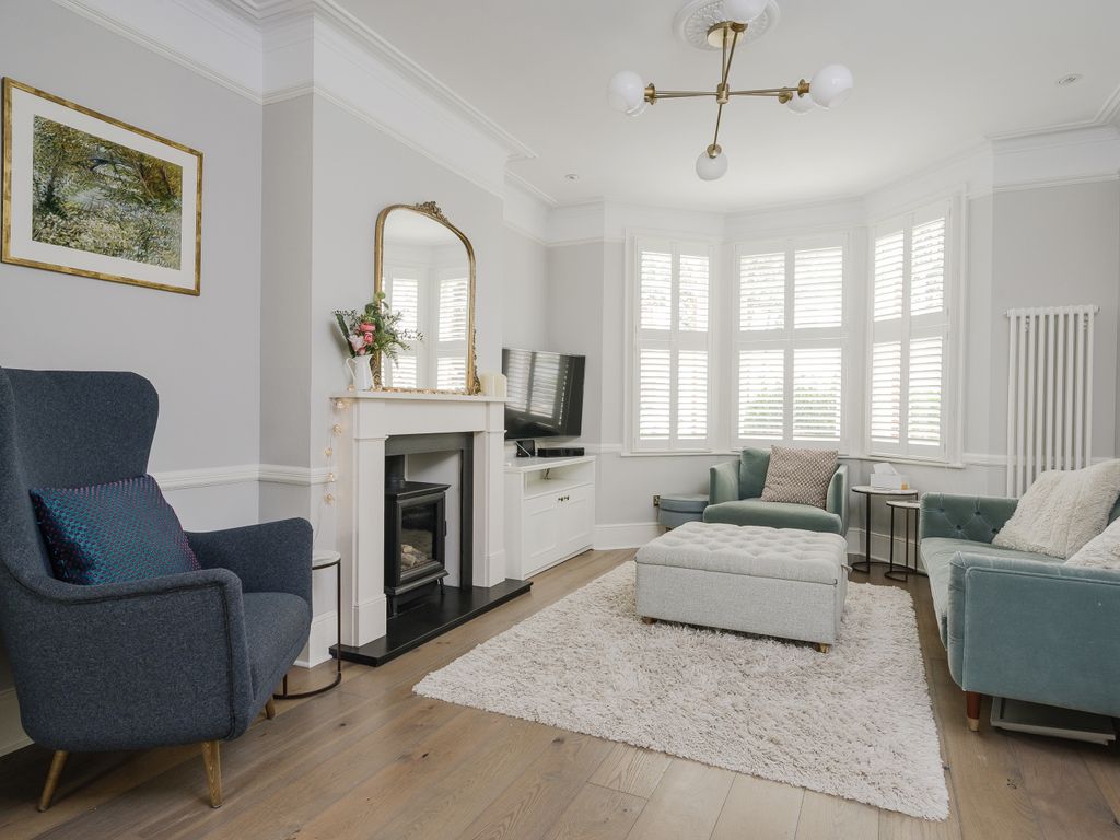 5 bed terraced house for sale in Boscombe Road, Old Merton Park, London SW19, £1,200,000