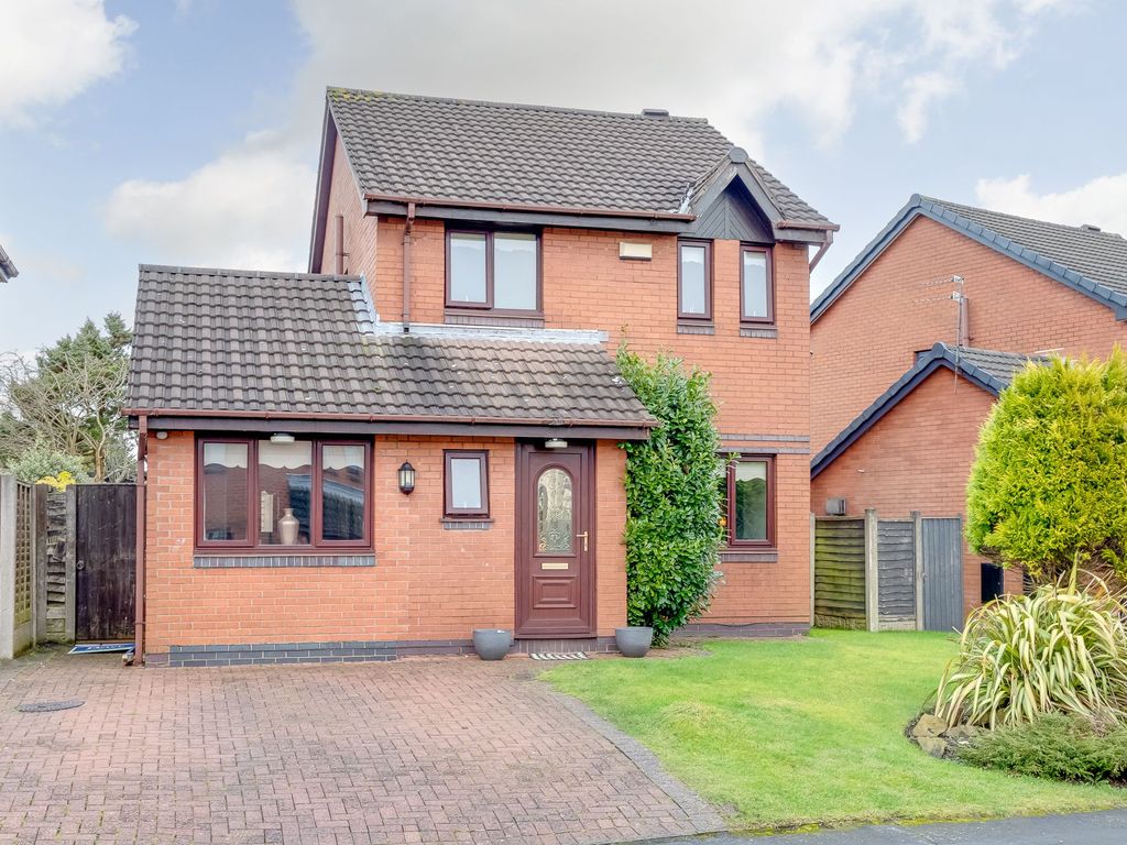 3 bed detached house for sale in Cranstal Drive, Hindley Green WN2, £260,000