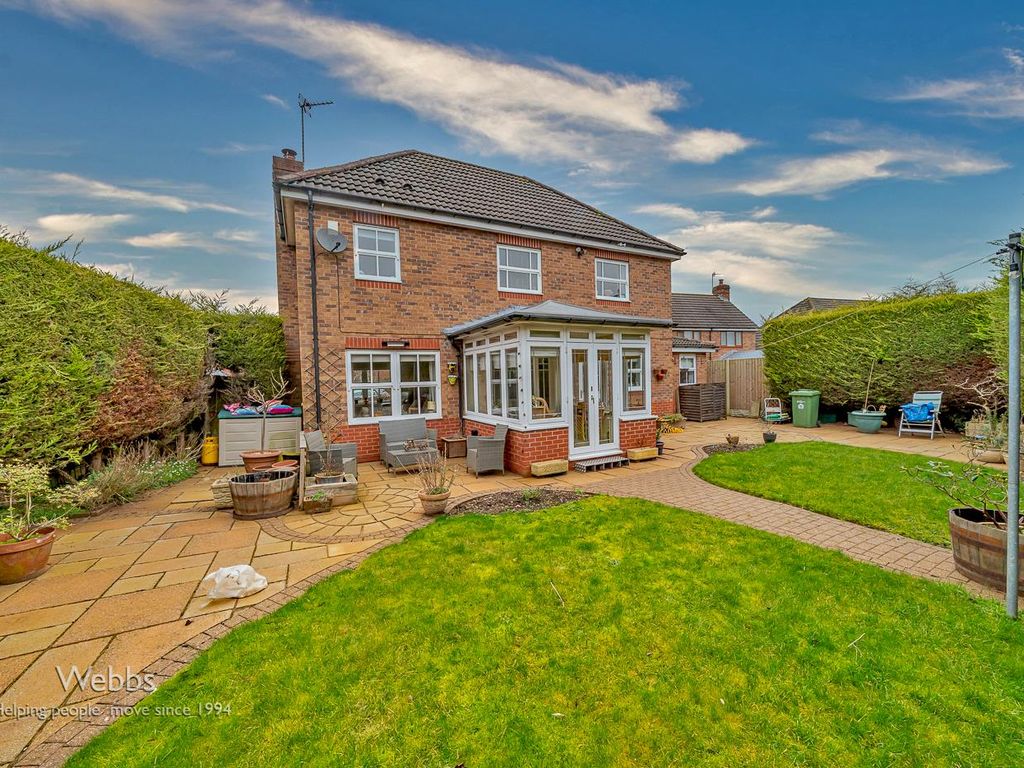 4 bed detached house for sale in Spires Croft, Shareshill, Wolverhampton WV10, £575,000