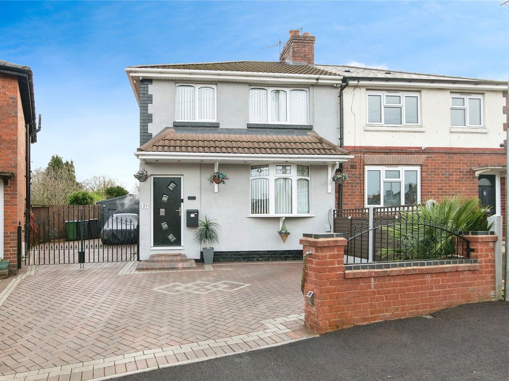 3 bed semi-detached house for sale in Harrold Road, Rowley Regis, West Midlands B65, £300,000