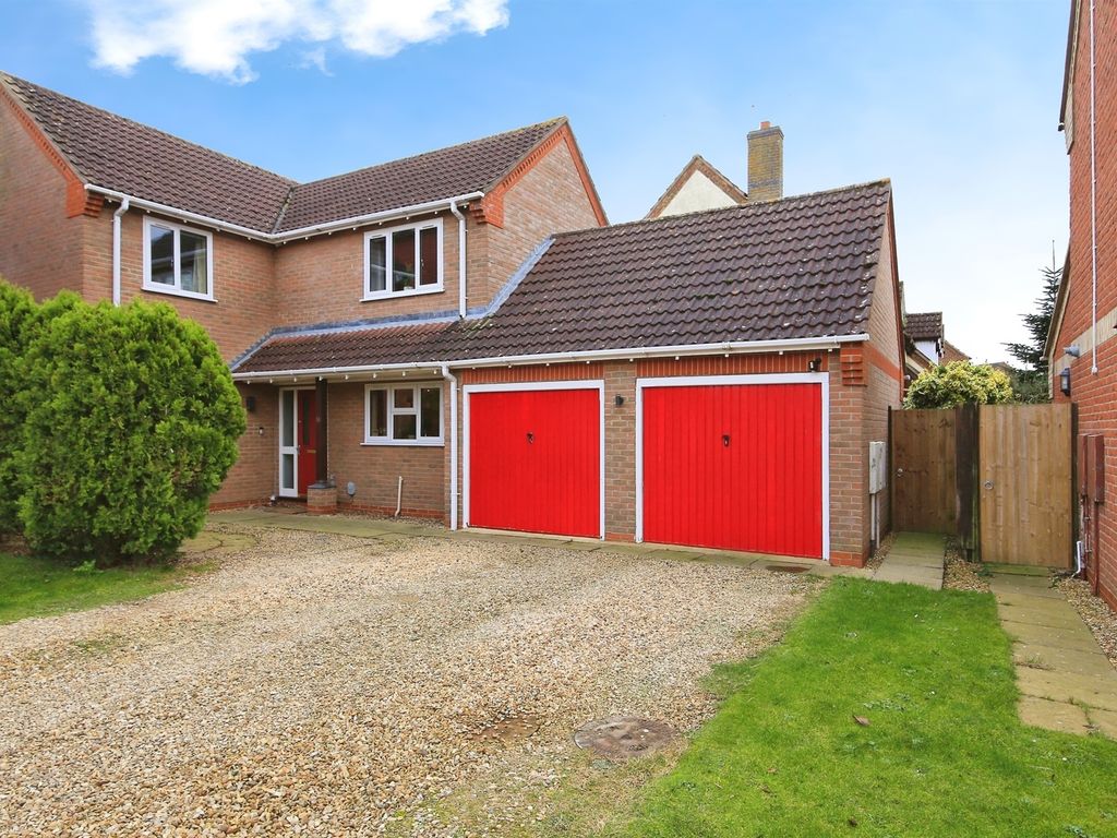 4 bed detached house for sale in Wedgewood Drive, Spalding PE11, £340,000