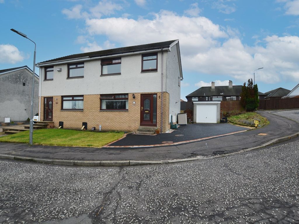 3 bed semi-detached house for sale in Portland Court, Hurlford, Kilmarnock KA1, £139,995