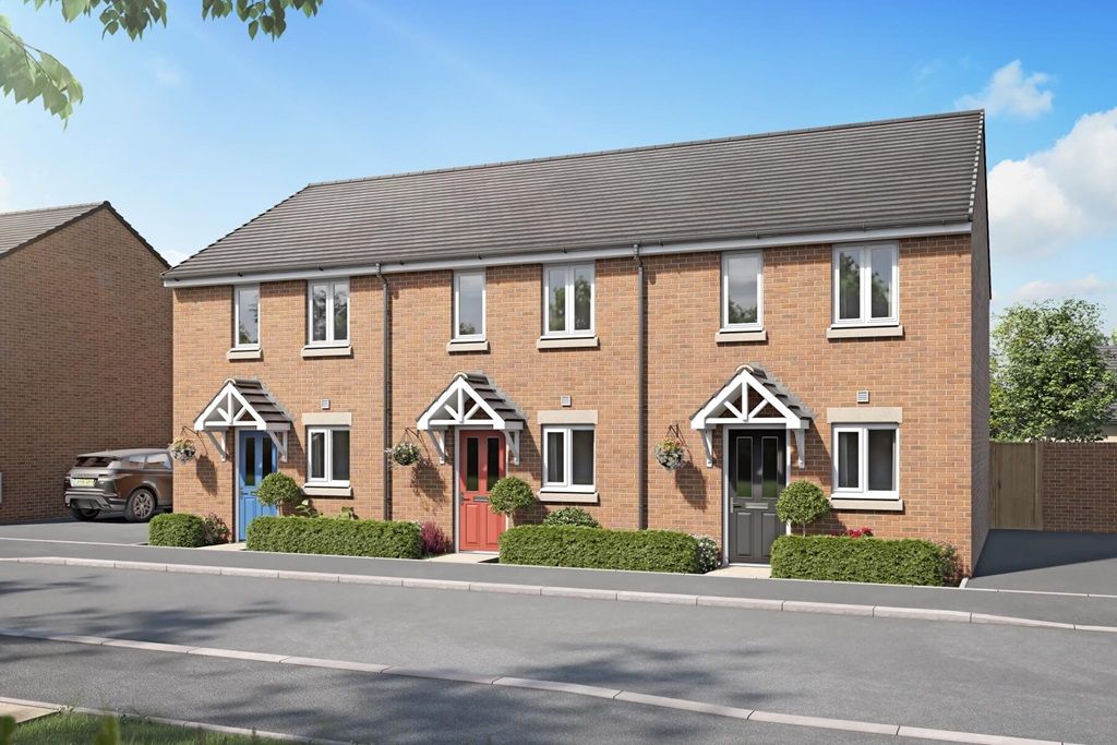 New home, 2 bed end terrace house for sale in "The Canford - Plot 370" at Clyst Honiton, Exeter EX5, £259,000