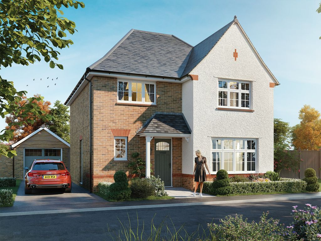 New home, 4 bed detached house for sale in "Cambridge" at Station Road, Berkeley GL13, £480,000