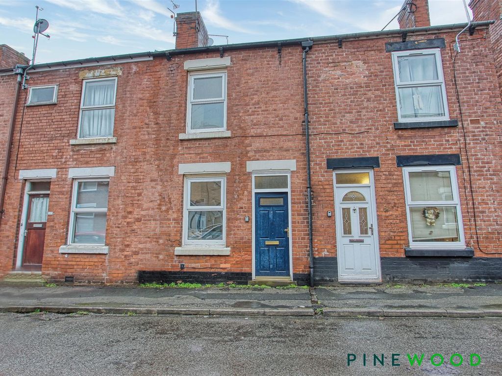 2 bed terraced house for sale in Hope Street, Brampton, Chesterfield, Derbyshire S40, £120,000