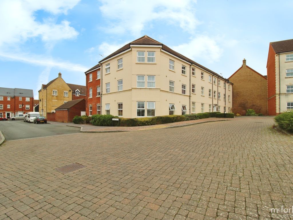 2 bed flat for sale in Campion House, 7 Frankel Avenue, Redhouse, Swindon SN25, £110,000