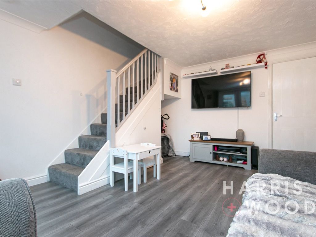 2 bed terraced house for sale in Haddon Park, Colchester, Essex CO1, £240,000