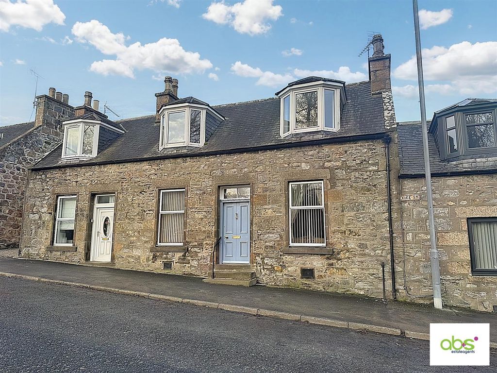3 bed terraced house for sale in Fife Street, Dufftown, Keith AB55, £195,000