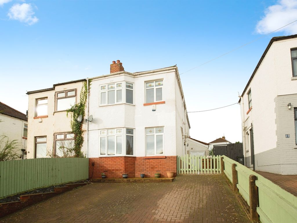 3 bed semi-detached house for sale in Brachdy Lane, Rumney, Cardiff CF3, £300,000
