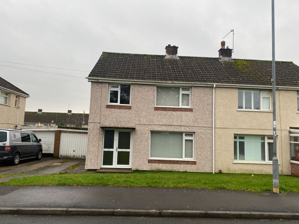 3 bed semi-detached house for sale in Pensarn Road, Rumney, Cardiff CF3, £199,950
