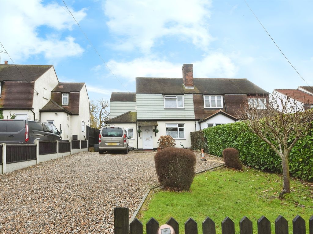 3 bed semi-detached house for sale in St Swithins Cottages, Howe Green, Chelmsford CM2, £485,000