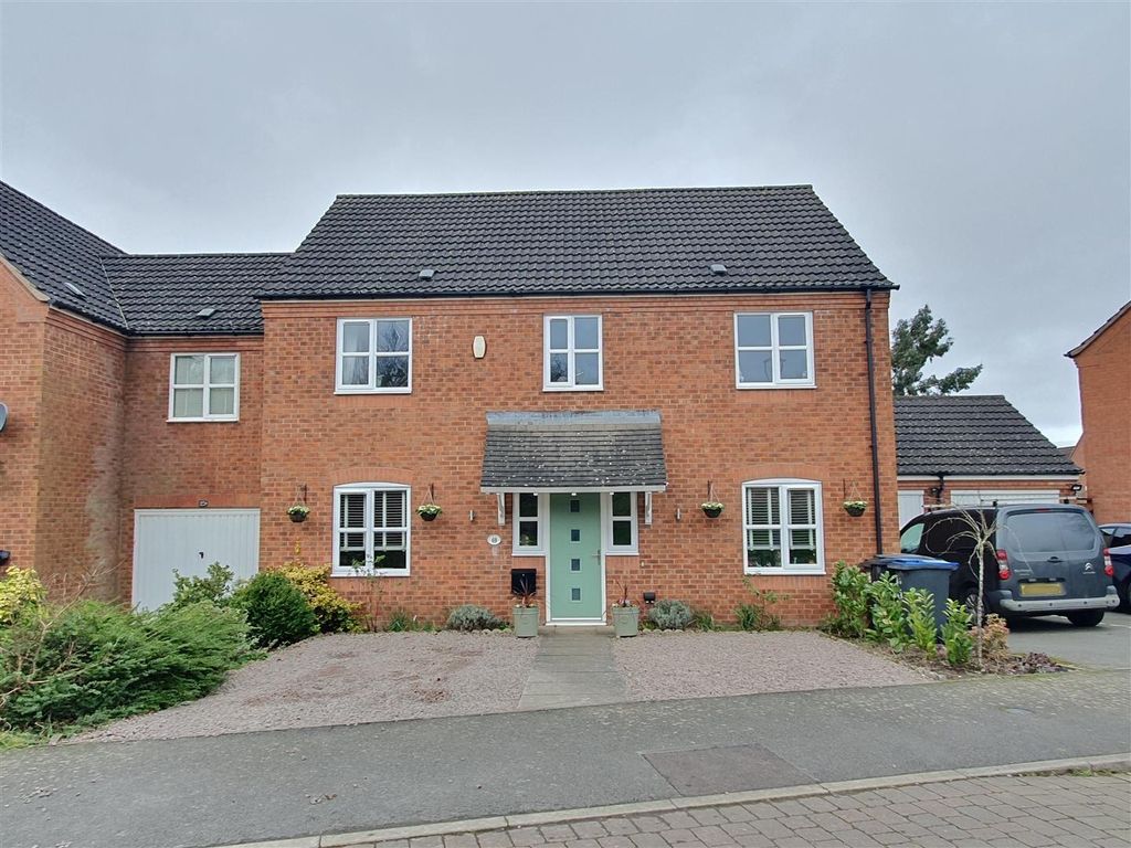 4 bed link-detached house for sale in Jackson Road, Bagworth, Leicestershire LE67, £339,950