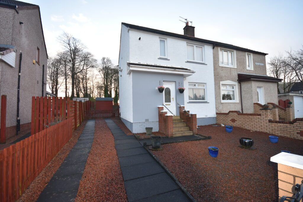 2 bed semi-detached house for sale in 4 Kelso Crescent, Wishaw ML2, £108,000