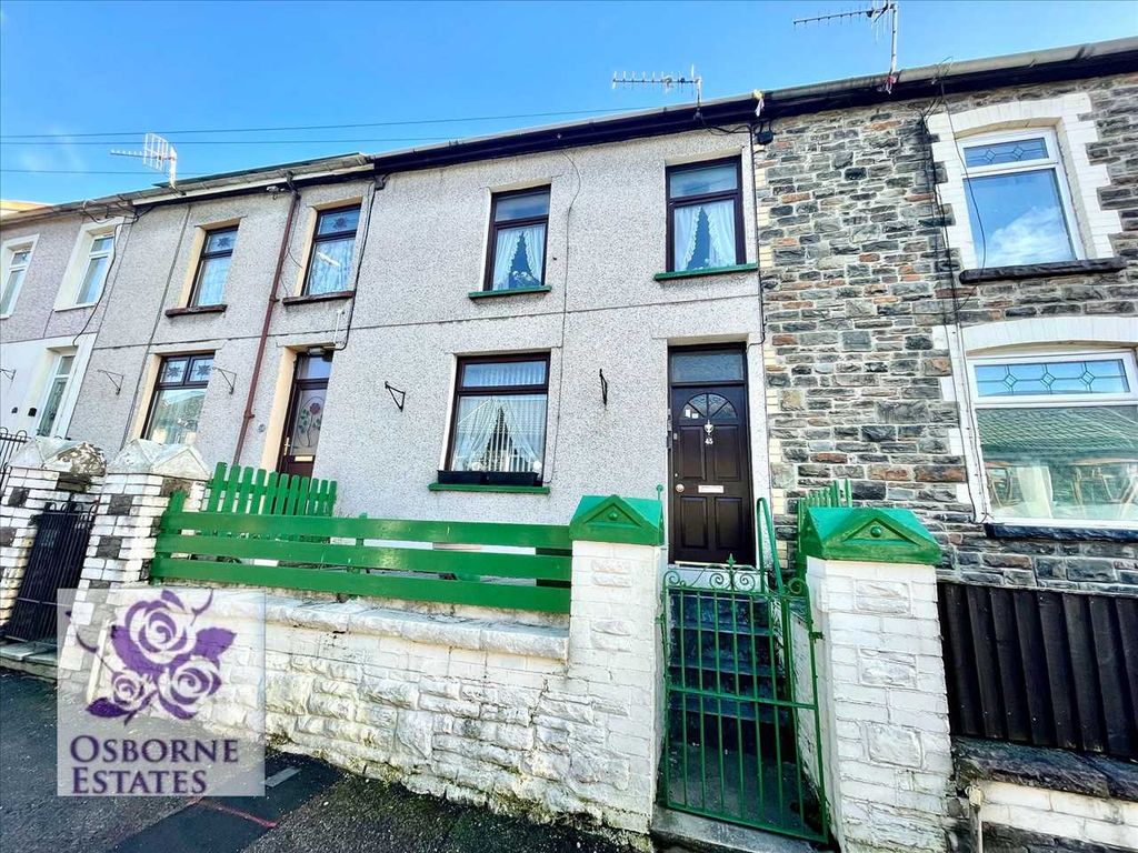 3 bed terraced house for sale in Trealaw Road, Trealaw, Tonypandy CF40, £79,995