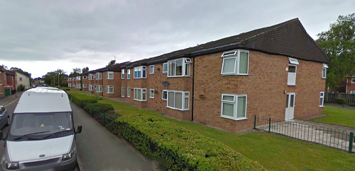 1 bed flat to rent in Mountbatten Court, Crewe CW2, £636 pcm