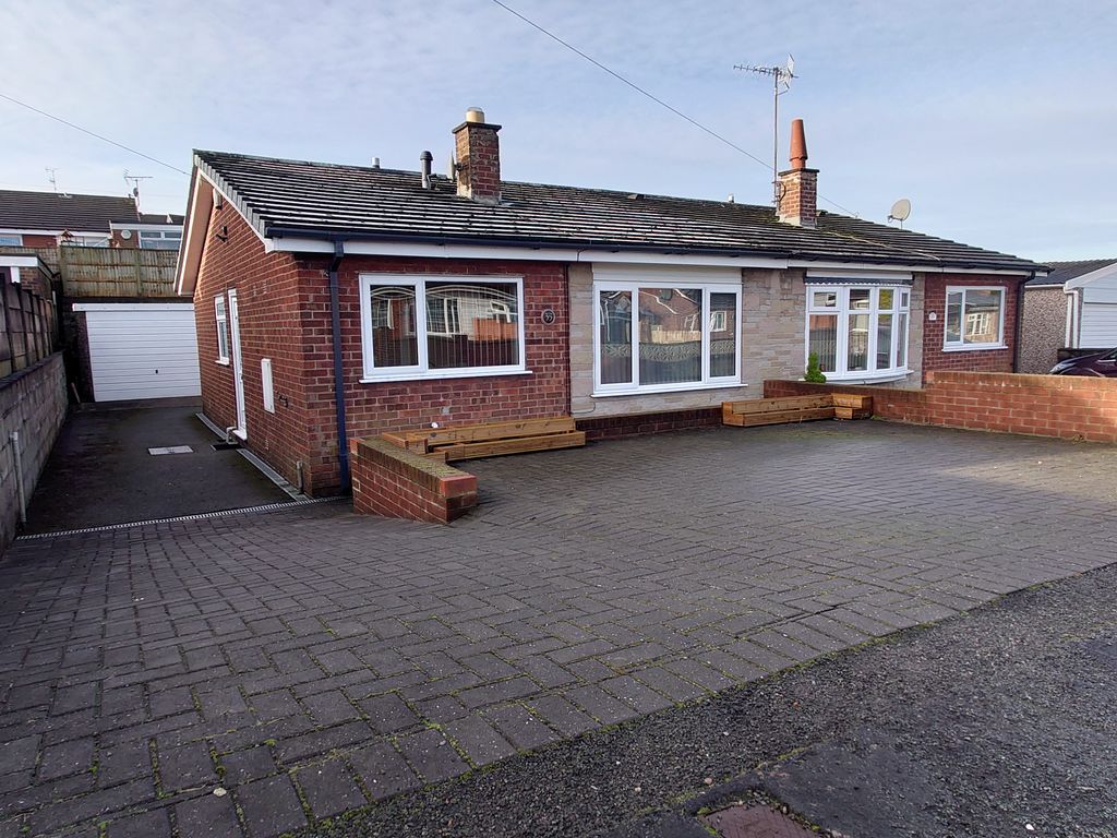 2 bed semi-detached bungalow for sale in St. Andrews Drive, Kidsgrove, Stoke-On-Trent ST7, £170,000