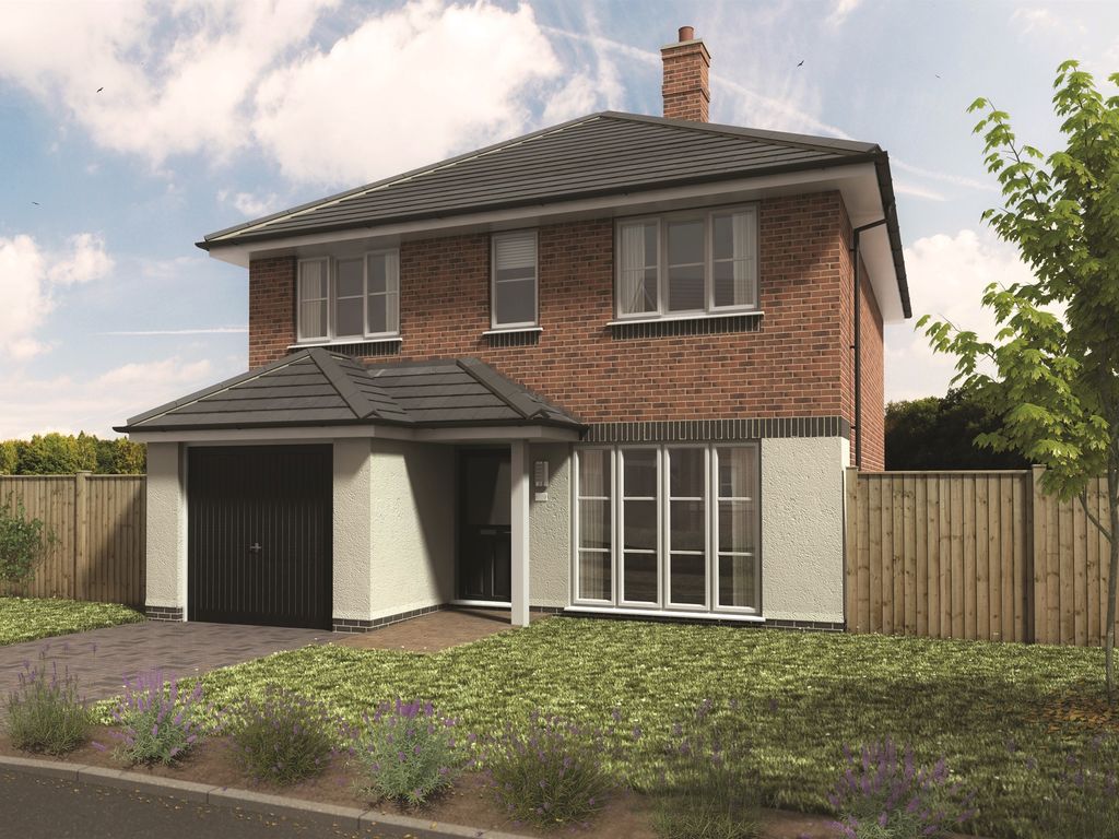 New home, 4 bed detached house for sale in Kingsview Meadow, Coton Lane, Tamworth B79, £435,000
