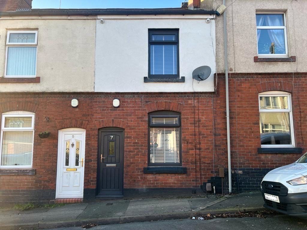 2 bed terraced house for sale in Booth Street, Newcastle, Staffordshire ST5, £95,000