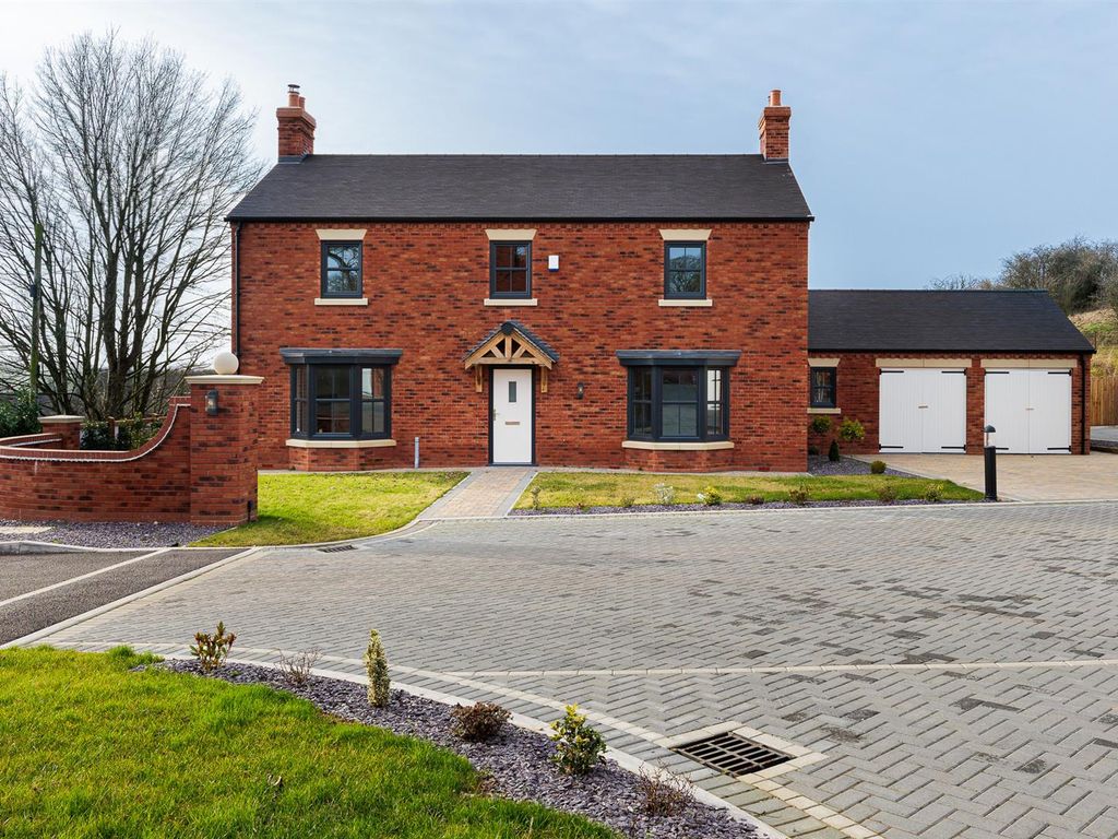 New home, 4 bed detached house for sale in Tenford Lane, Tean, Stoke-On-Trent ST10, £750,000