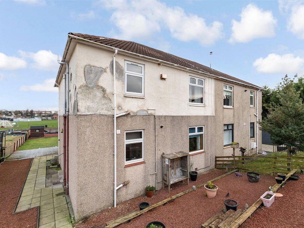2 bed flat for sale in Gatehead Road, Crosshouse, Kilmarnock, East Ayrshire KA2, £55,000
