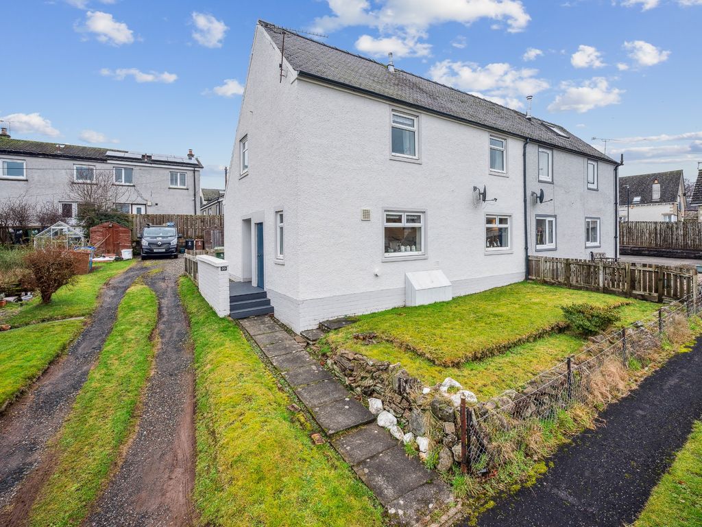 3 bed semi-detached house for sale in Doig Street, Thornhill, Stirling FK8, £169,000