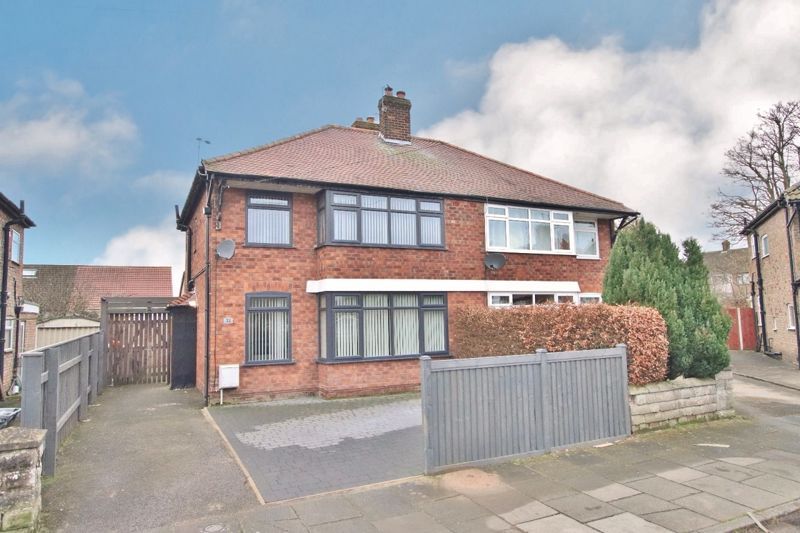 3 bed semi-detached house for sale in Berwyn Avenue, Thingwall, Wirral CH61, £325,000