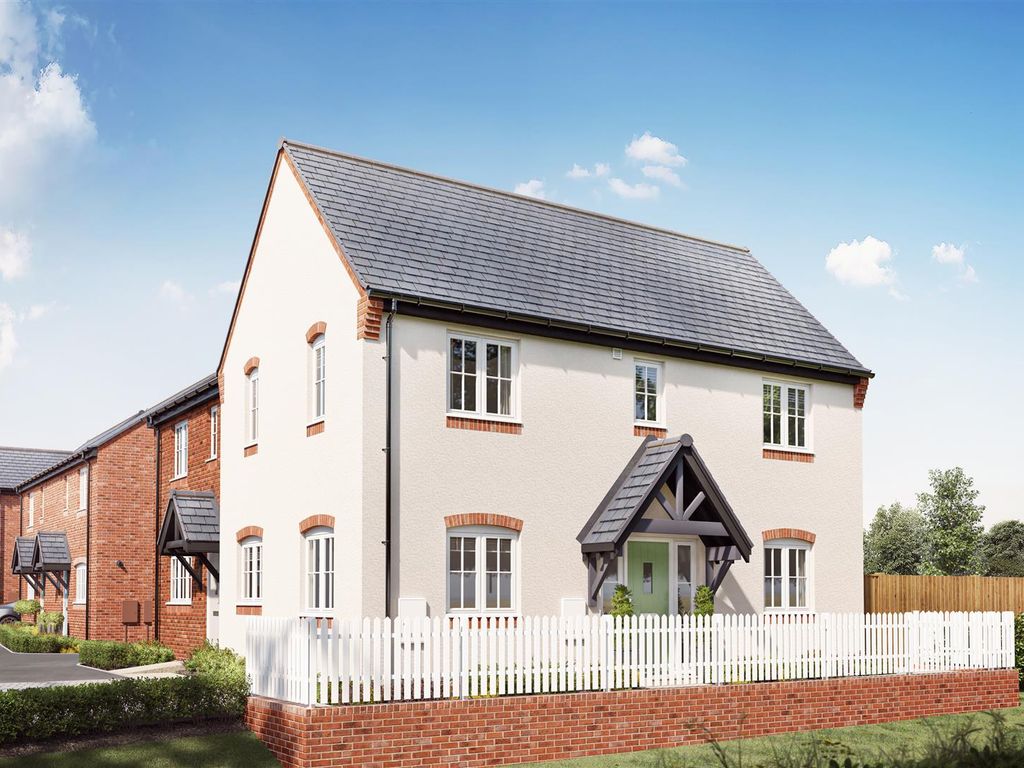 New home, 3 bed detached house for sale in Plot 18, Hall Farm Drive, Laureate Ley, Minsterley, Shrewsbury SY5, £269,950