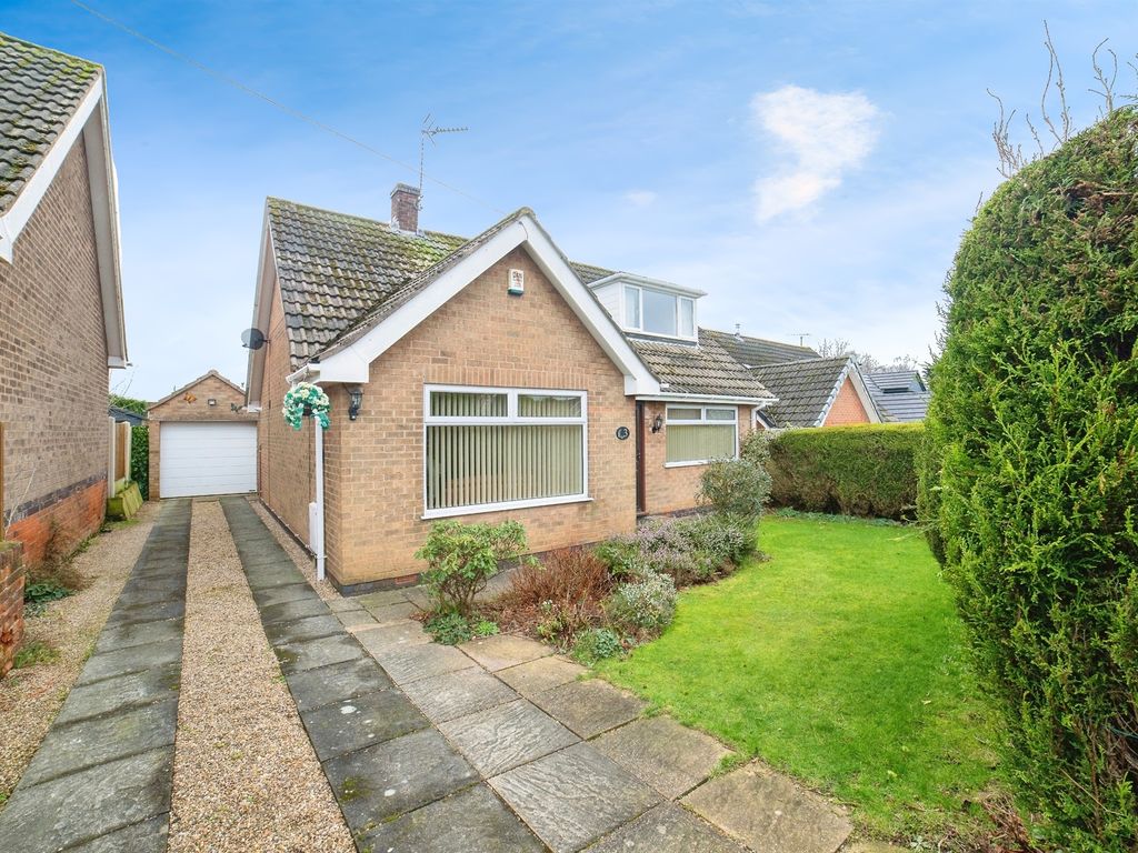 3 bed detached bungalow for sale in Archers Drive, Bilsthorpe, Newark NG22, £265,000