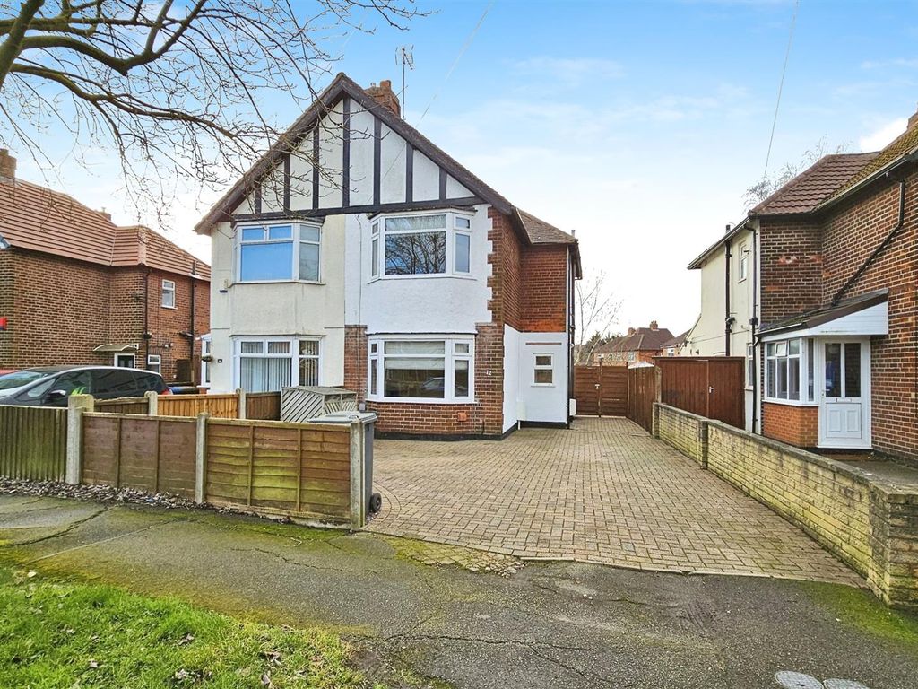3 bed semi-detached house for sale in Goodsmoor Road, Littleover, Derby DE23, £220,000