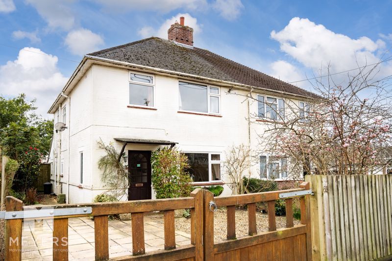 3 bed semi-detached house for sale in Manor Road, Ringwood BH24, £350,000