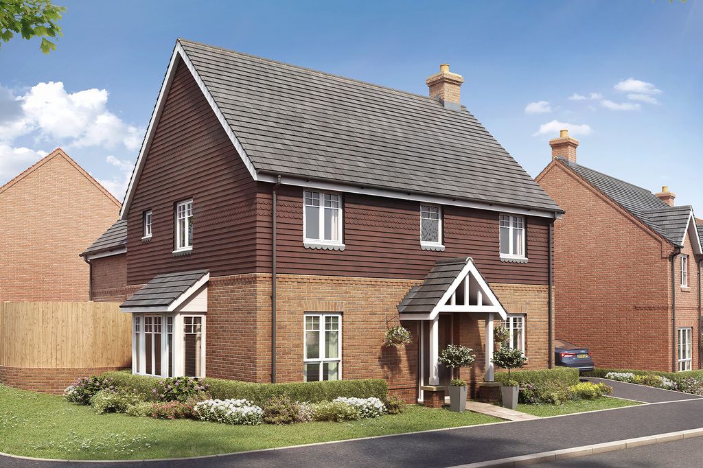 New home, 4 bed detached house for sale in "The Fairford" at Boorley Park, Botley SO32, £585,000
