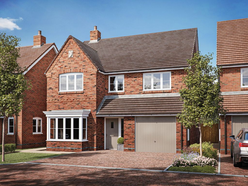 New home, 4 bed detached house for sale in Buttercup House, Meadow View, Charndon OX27, £620,000