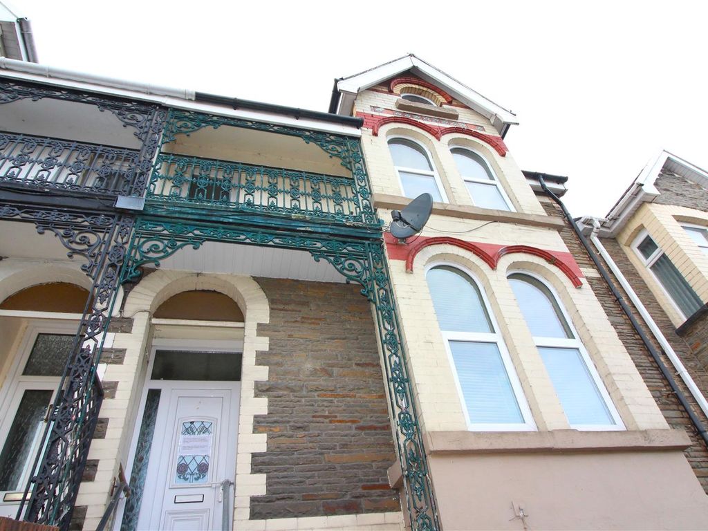 4 bed terraced house for sale in Gilfach Street, Bargoed CF81, £190,000