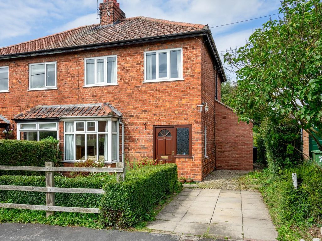 3 bed semi-detached house for sale in Drome Road, Copmanthorpe, York YO23, £350,000