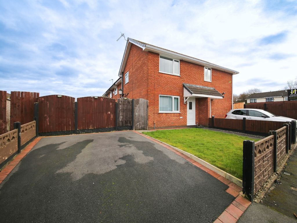 1 bed end terrace house for sale in Spilsby Square, Wigan, Lancashire WN3, £110,000