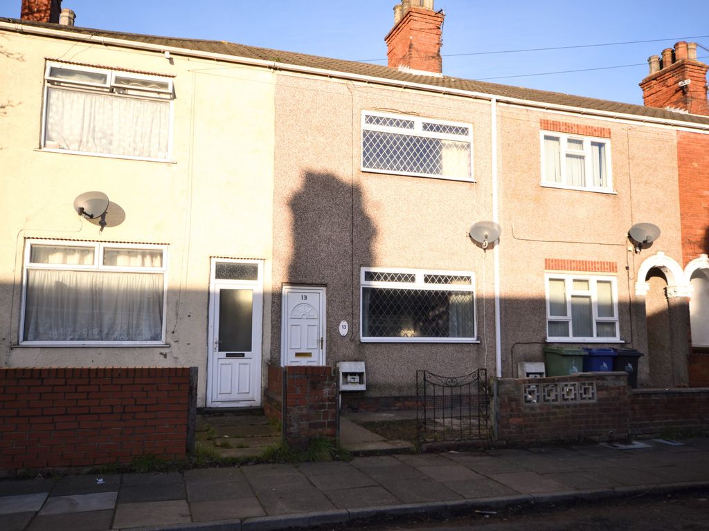 3 bed terraced house for sale in Phelps Street, Cleethorpes DN35, £57,500