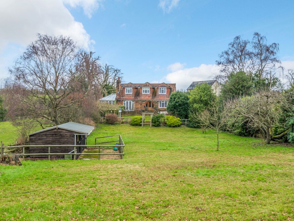 4 bed detached house for sale in School Hill, Seale, Farnham GU10, £1,100,000