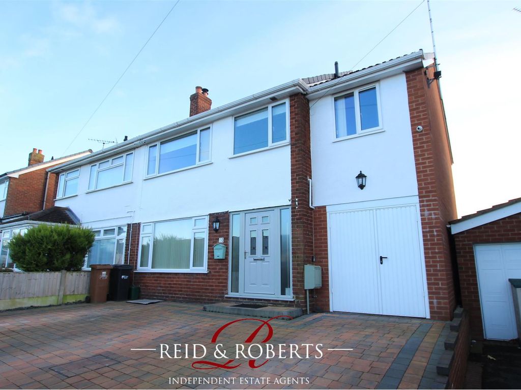 5 bed semi-detached house for sale in Carton Road, Mynydd Isa, Mold CH7, £285,000