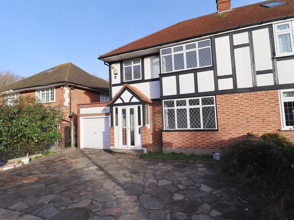 3 bed semi-detached house to rent in Chigwell Park Drive, Chigwell IG7, £2,600 pcm