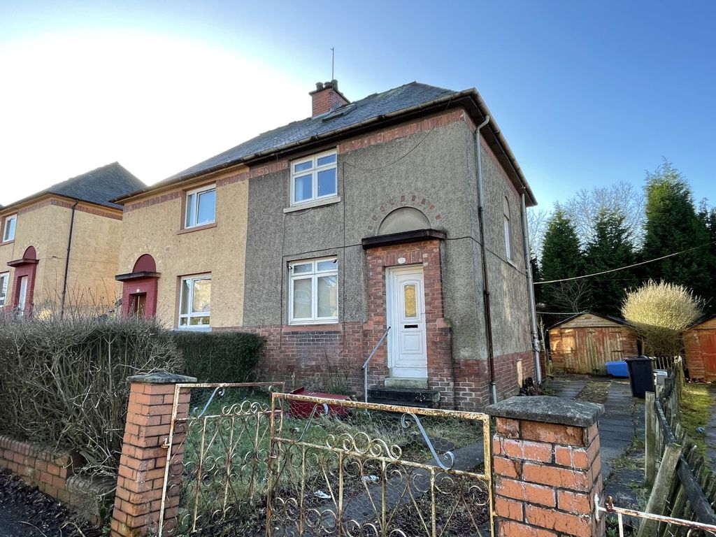 2 bed semi-detached house for sale in Dryden Street, Hamilton, Lanarkshire ML3, £75,000